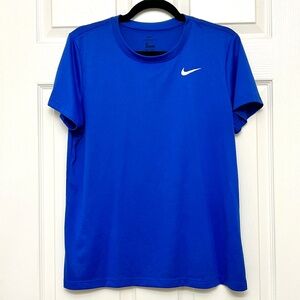 Women’s Nike Dri-Fit Royal Blue Shirt Size L